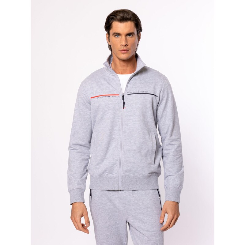 Heavytools Pánske Bavlnené mikiny TABAS 67194138