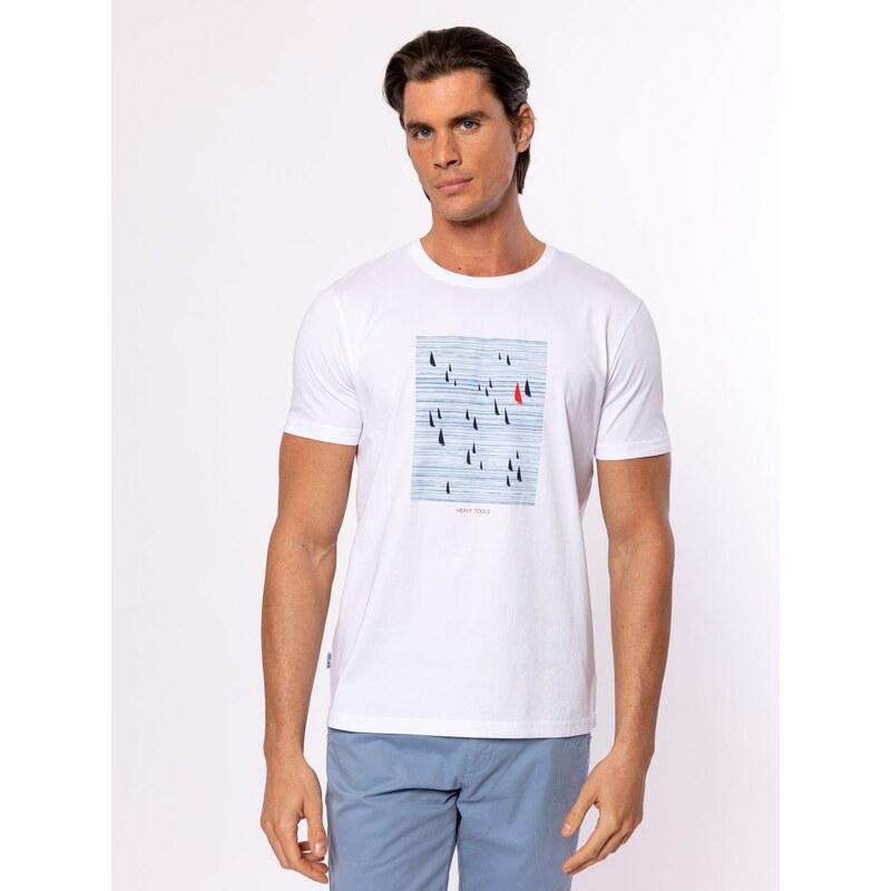 Heavytools Pánske Tričká s krátkym rukávom MOUNDY 67194159