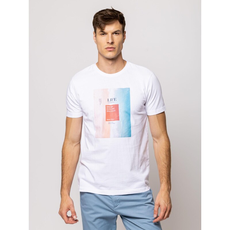 Heavytools Pánske Tričká s krátkym rukávom MEIDA 67187652