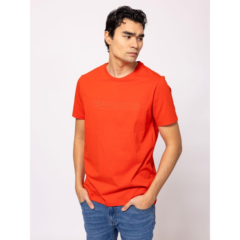 Heavytools Pánske Tričká s krátkym rukávom MARRON 67194172