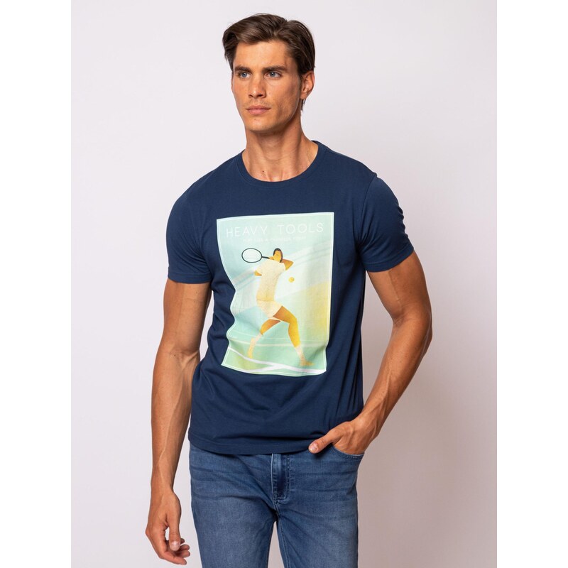 Heavytools Pánske Tričká s krátkym rukávom MADRAS 67236665