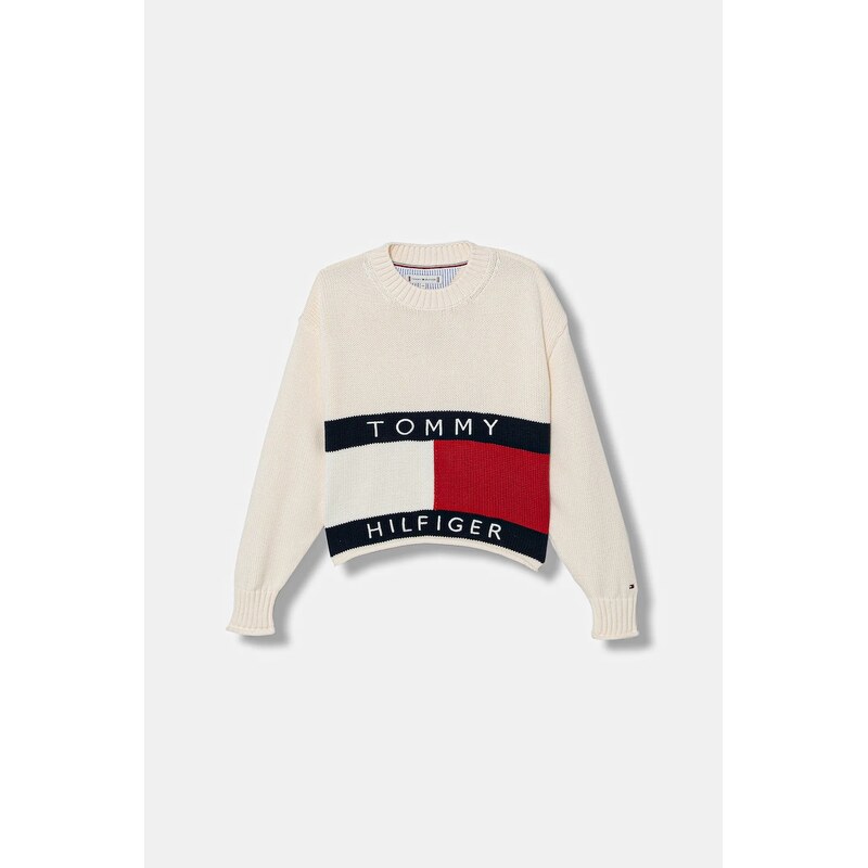 Detský bavlnený sveter Tommy Hilfiger 67099668