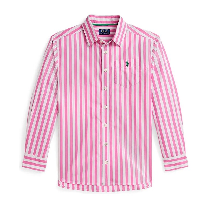 Detská bavlnená košeľa Polo Ralph Lauren 67196719