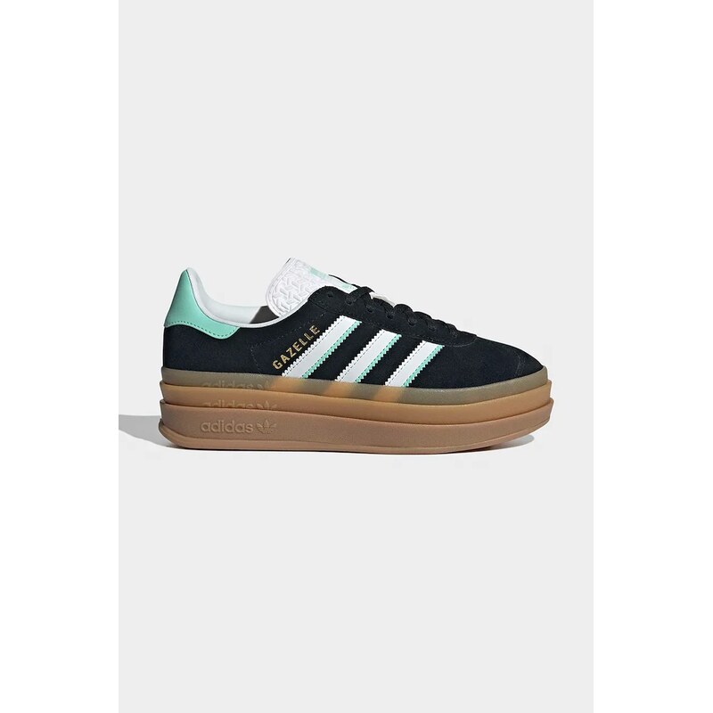 Detské kožené tenisky adidas Originals GAZELLE BOLD 66654277