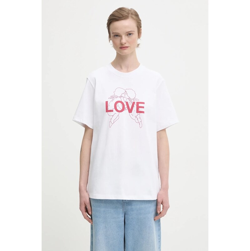 Bavlnené tričko Fiorucci Kissing Angels Love Print Regular 67167846