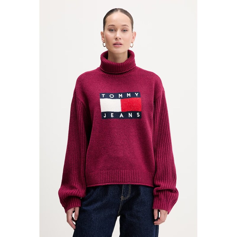 Sveter s prímesou vlny Tommy Jeans 67213967