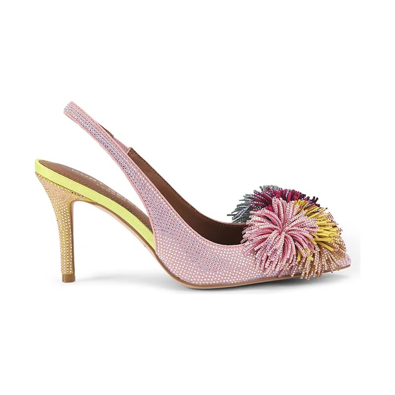 Semišové topánky chelsea Kurt Geiger London Pom Pom Sling 66878876