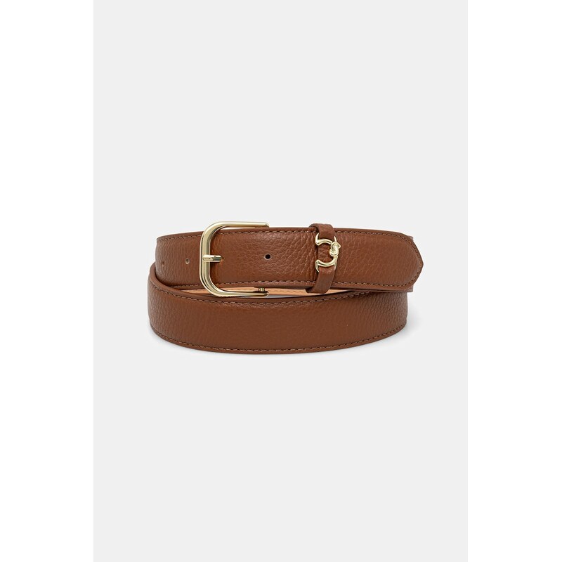 Kožený opasok Coccinelle 66709425