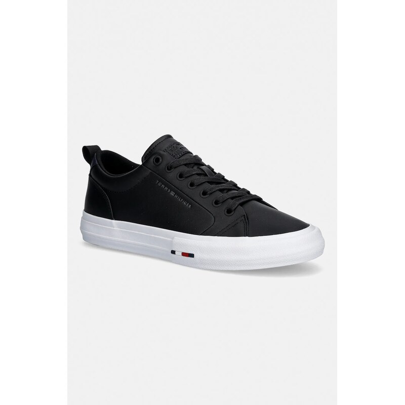 Kožené tenisky Tommy Hilfiger HARLEM STREET LTH 67020022