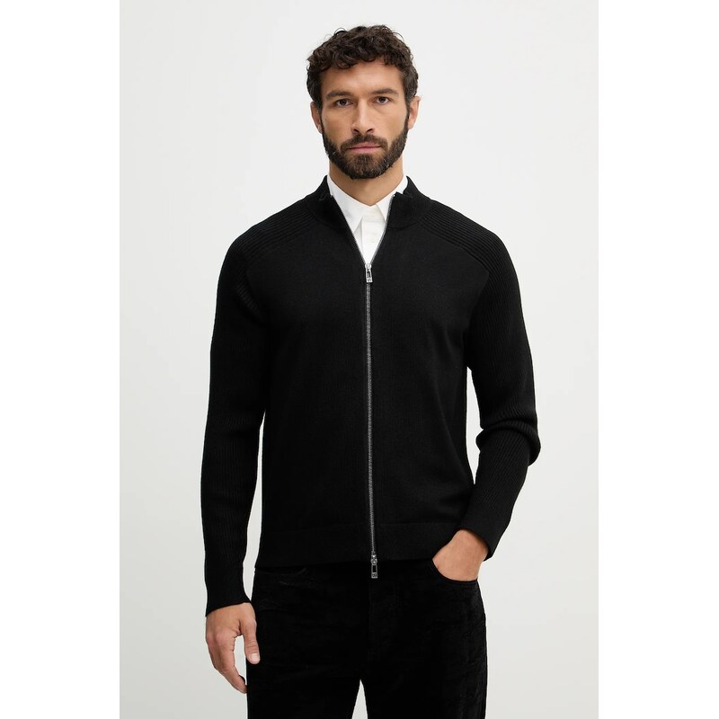 Kardigan s prímesou vlny Armani Exchange 67094586