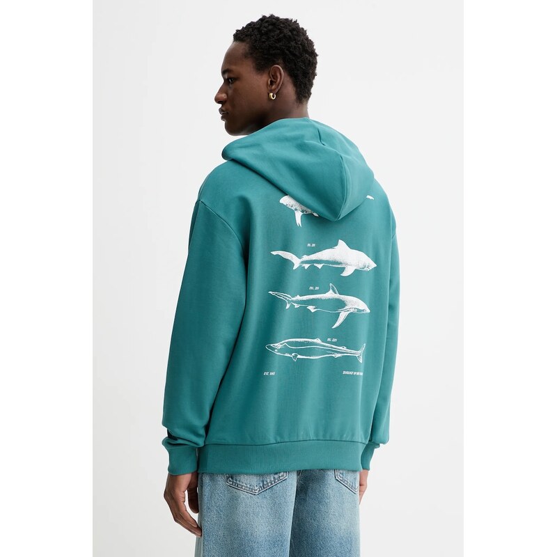 Bavlnená mikina Hugo Blue Noutilex 67155105