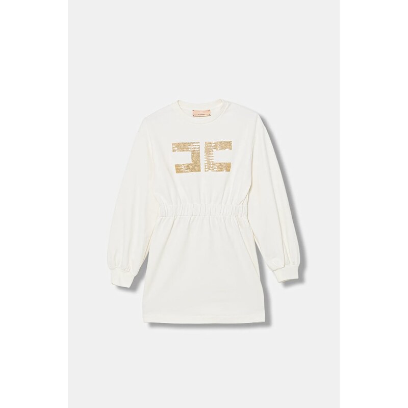 Dievčenské bavlnené šaty Elisabetta Franchi 67155365