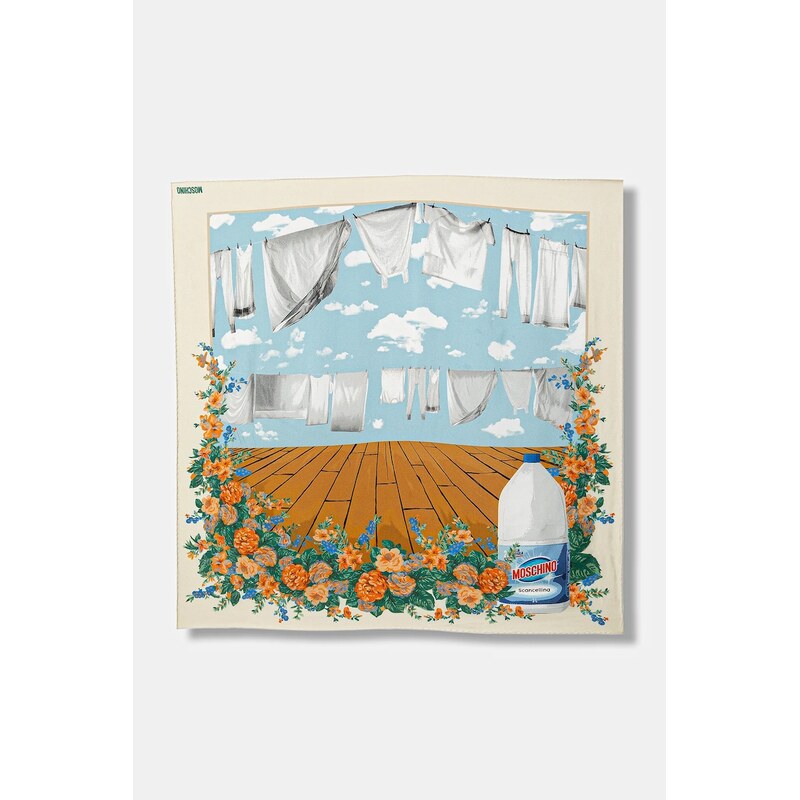 Hodvábna šatka Moschino 67155424