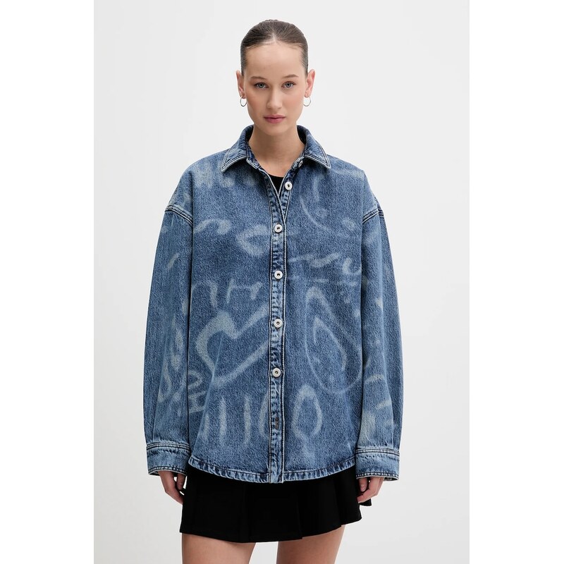 Rifľová košeľa Hugo Blue Garesa_4_B 67161260