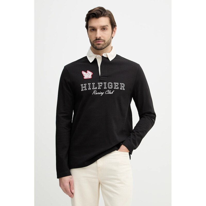 Bavlnené tričko s dlhým rukávom Tommy Hilfiger 67161119