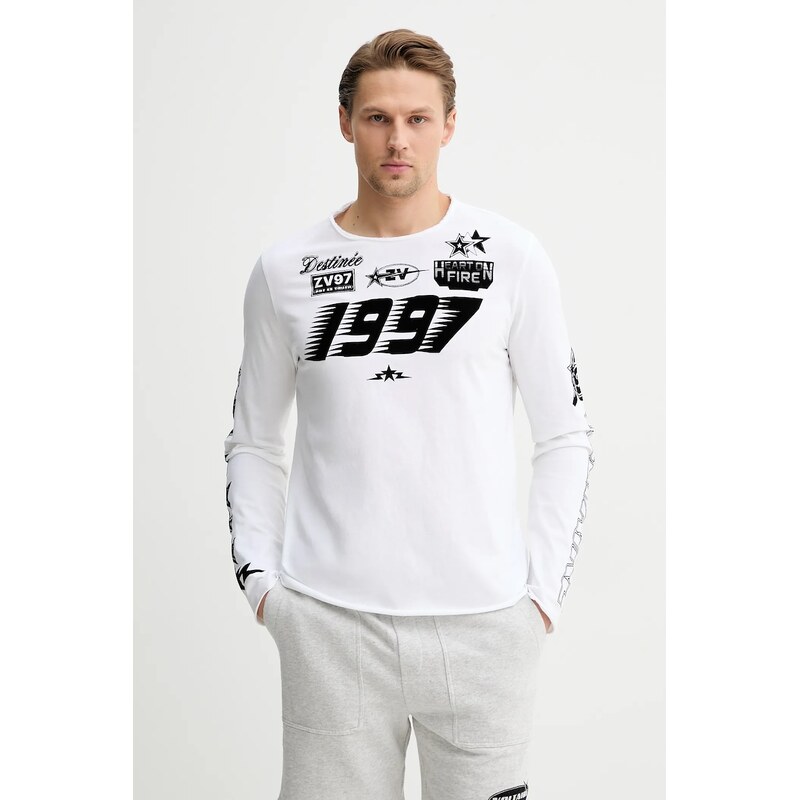 Bavlnené tričko s dlhým rukávom ZADIG&VOLTAIRE 67161117