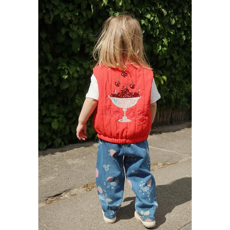 Detské rifle Konges Sløjd MAGOT FRILL PANTS GOTS 67196767