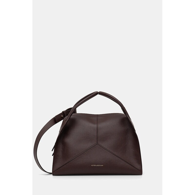 Kožená kabelka Victoria Beckham Plie 67196531