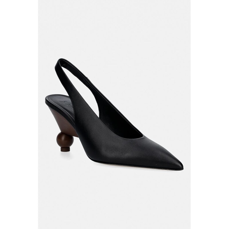 Kožené lodičky Weekend Max Mara Wkarito 67196556