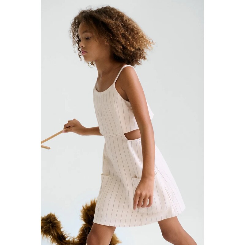 Detský overal zo zmesi ľanu Mayoral 67192430