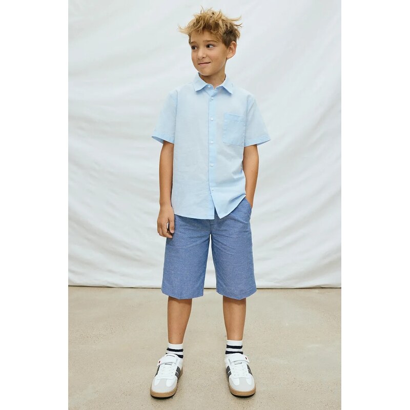 Detské šortky s ľanovou prímesou Mayoral 67192391