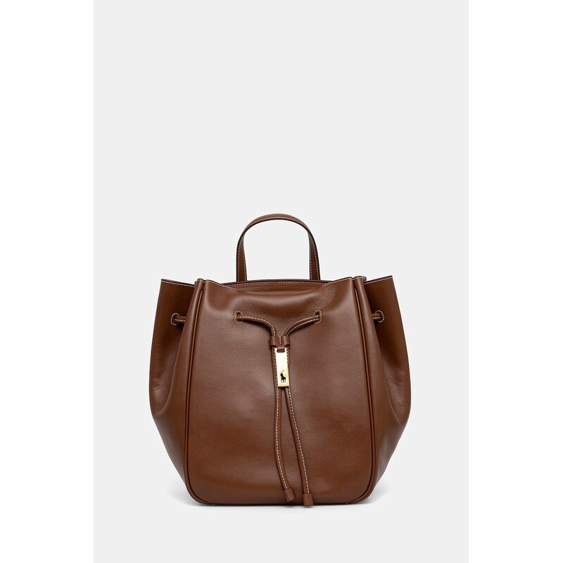 Kožený ruksak Polo Ralph Lauren 67227345