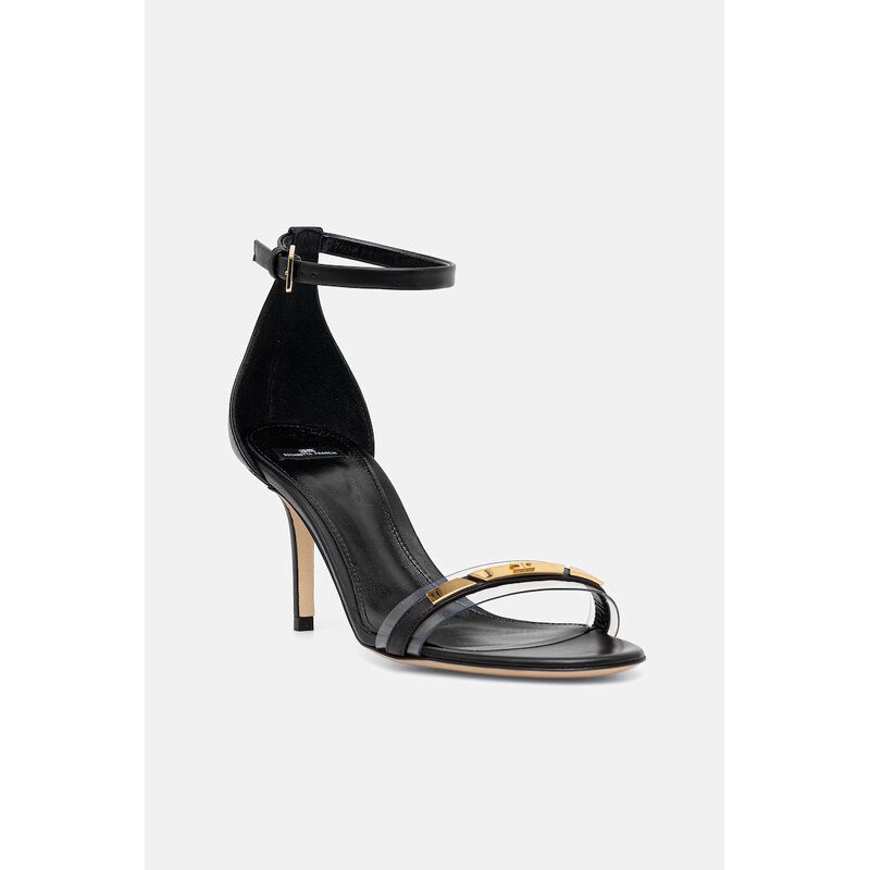 Kožené sandále Elisabetta Franchi 67199911