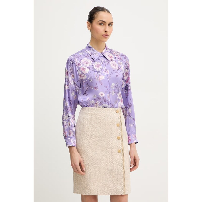 Hodvábna košeľa Luisa Spagnoli Bagheria 67227341