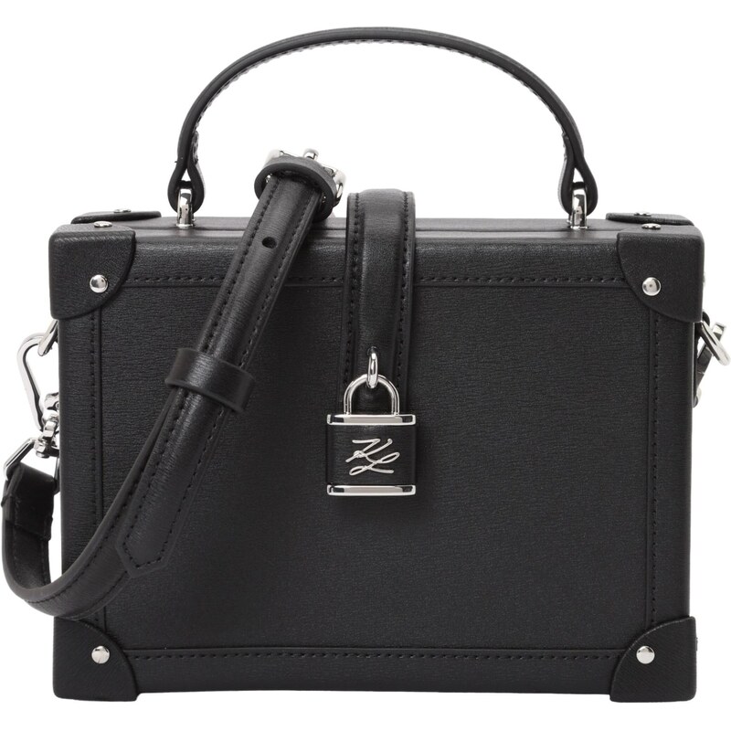 Karl Lagerfeld Taška cez rameno čierna 66647552