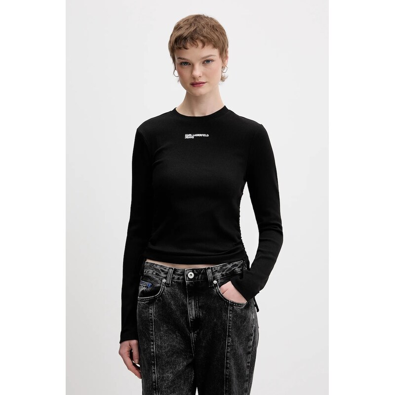 Tričko s dlhým rukávom Karl Lagerfeld Jeans 66940373