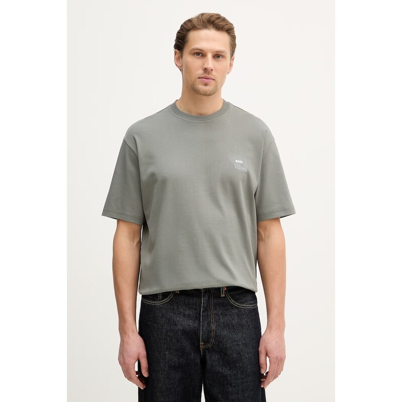 Bavlnené tričko BOSS Orange Te_Citylights 67197257