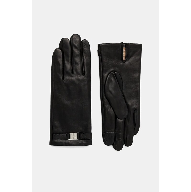 Kožené rukavice Calvin Klein 65261968