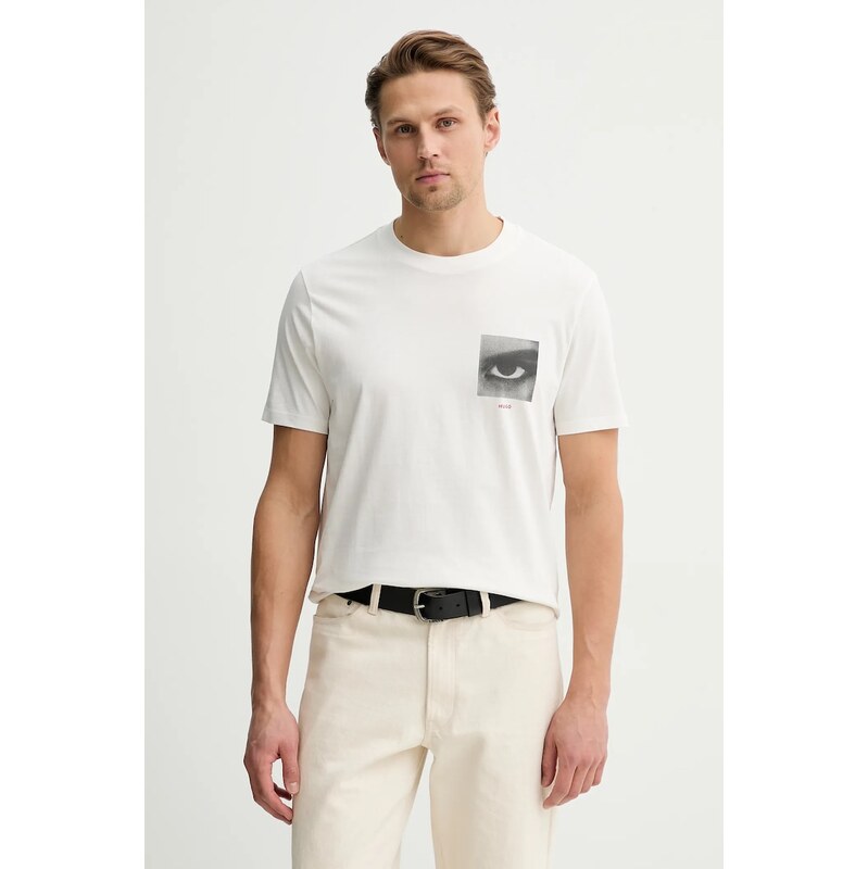 Bavlnené tričko HUGO Deyss 67153547