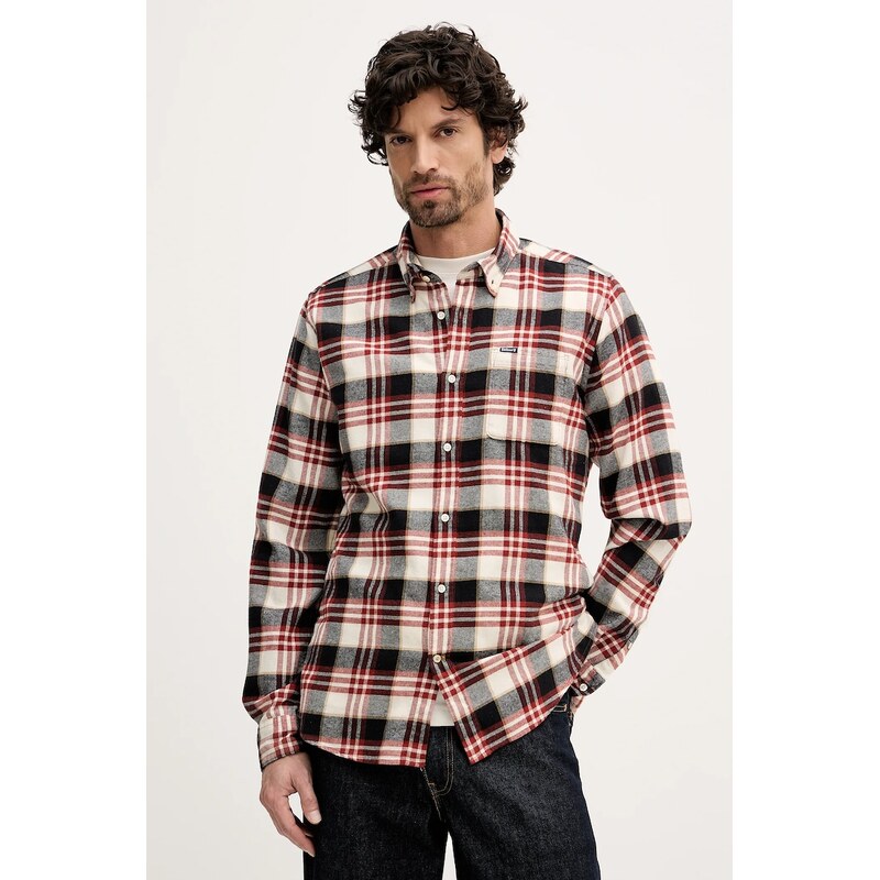 Bavlnená košeľa Barbour Fallbay 66654607