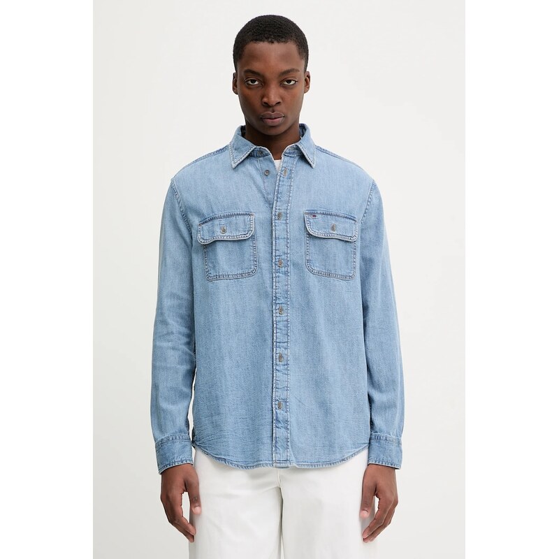 Rifľová košeľa Tommy Jeans 66675186
