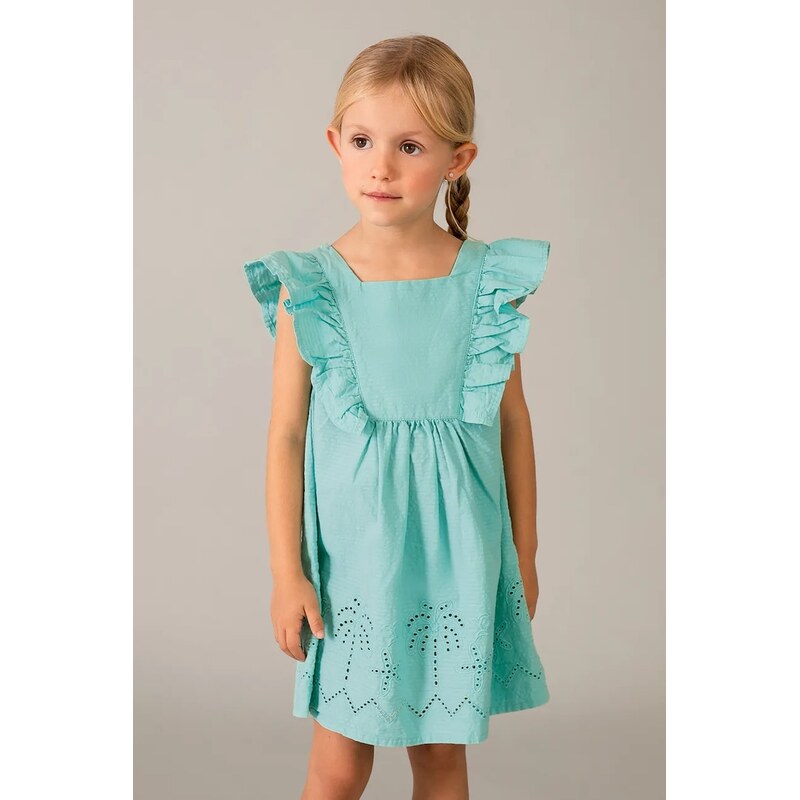 Dievčenské bavlnené šaty Mayoral 67192431