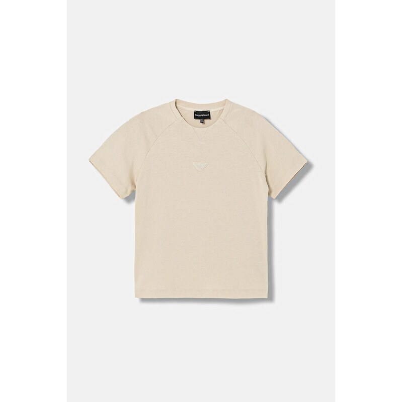 Detské bavlnené tričko Emporio Armani 67196432