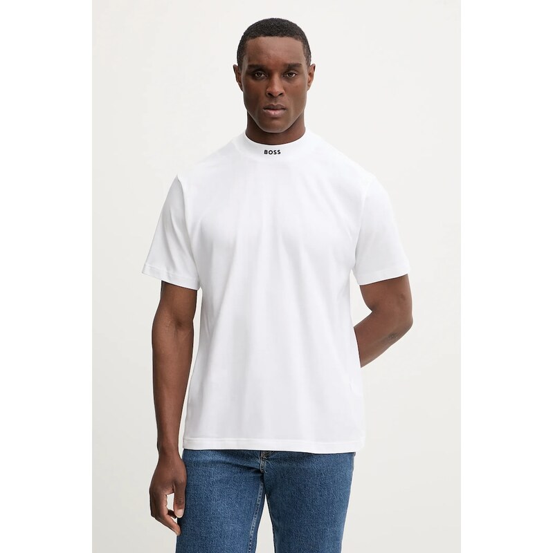 Tričko BOSS Green Tee Collar 66825515