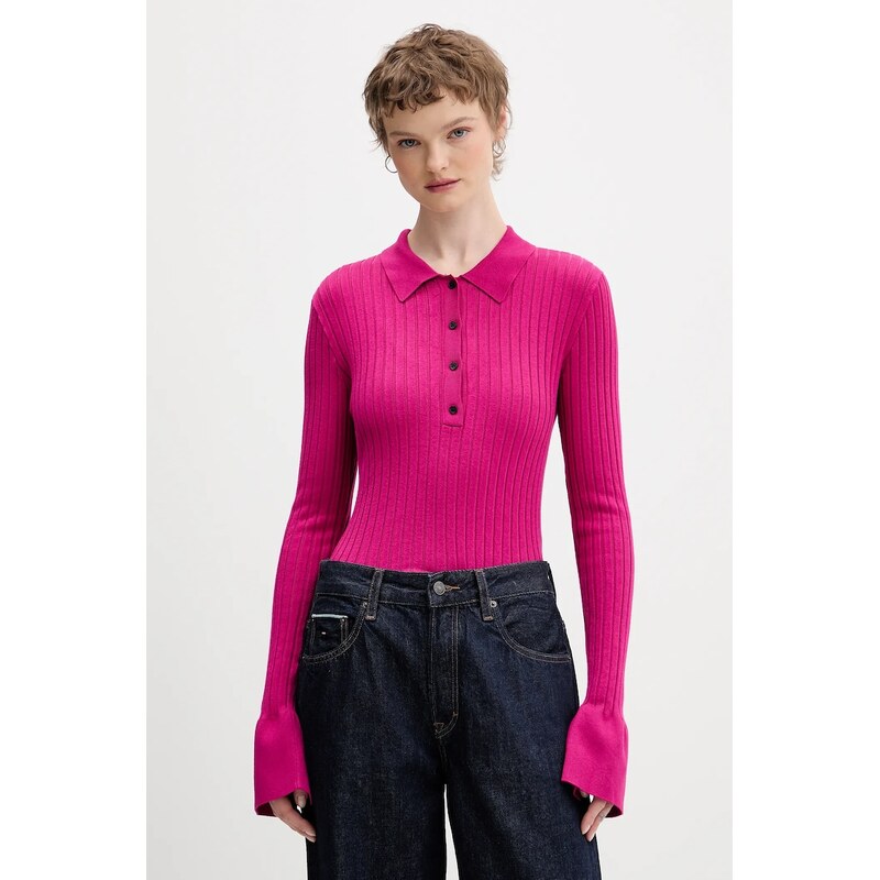 Tričko s dlhým rukávom Karl Lagerfeld Jeans 66900445