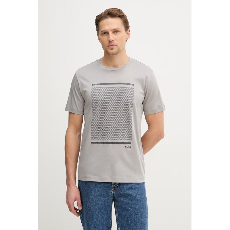 Bavlnené tričko BOSS Green TS_Tour Print 67215888