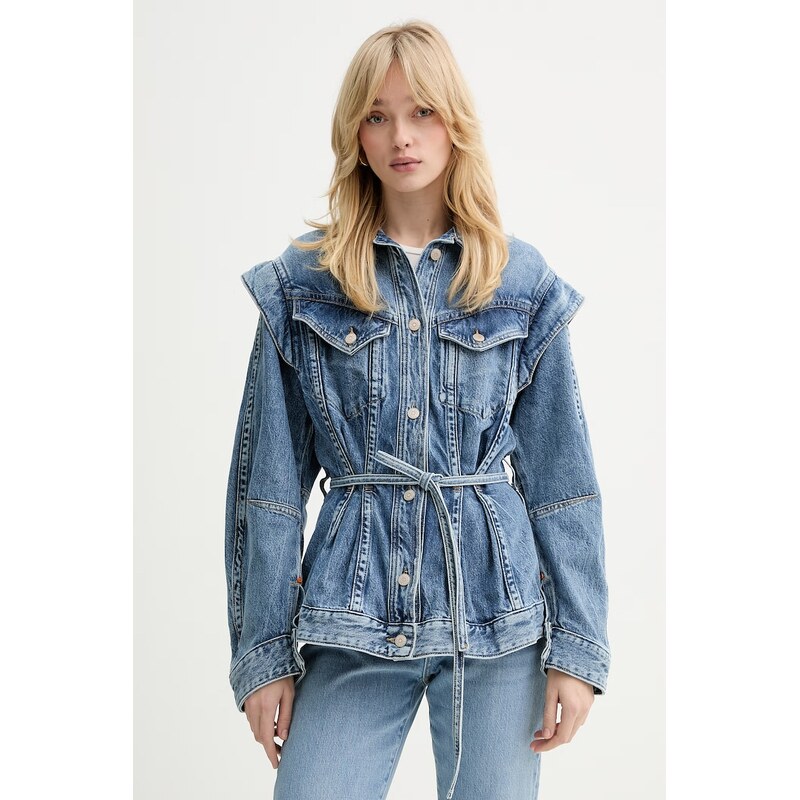 Rifľová bunda BOSS Orange C CHINCHED JACKET 67216068