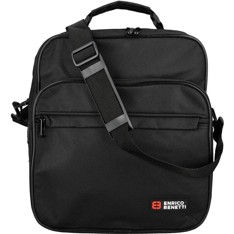 Pánska taška cez plece čierna - Enrico Benetti Nobert čierna 67246767