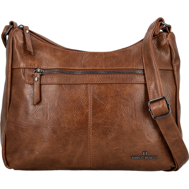 Dámska crossbody kabelka koňaková - Enrico Benetti Jules koňak 67246770