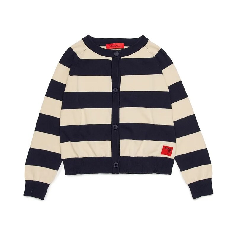 Detský bavlnený kardigan MAX&Co. MAXK25F KNITWEAR 67244985