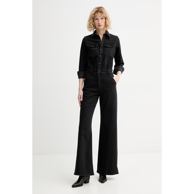 Rifľový overal G-Star Western Wide Leg 67245062