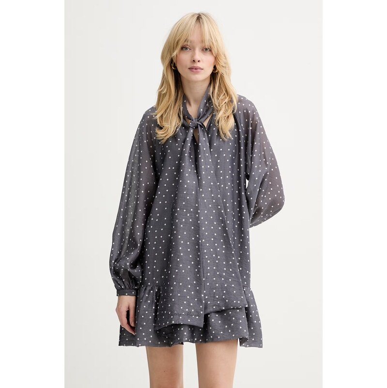 Šaty s prímesou ľanu Silvian Heach KOMOTI 67245053