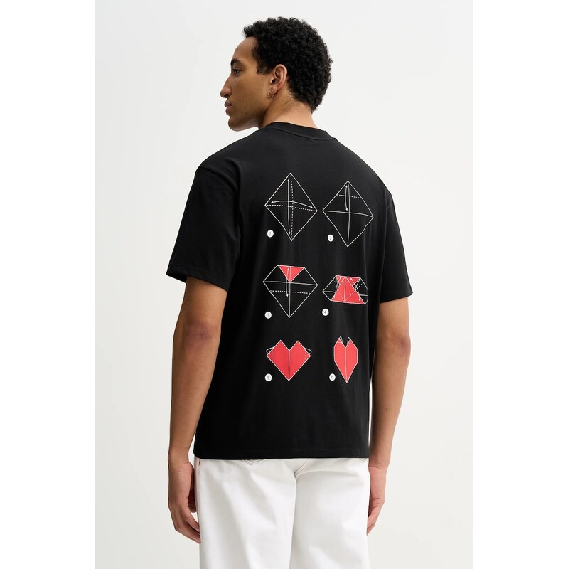 Bavlnené tričko HUGO Dalentin 66916054