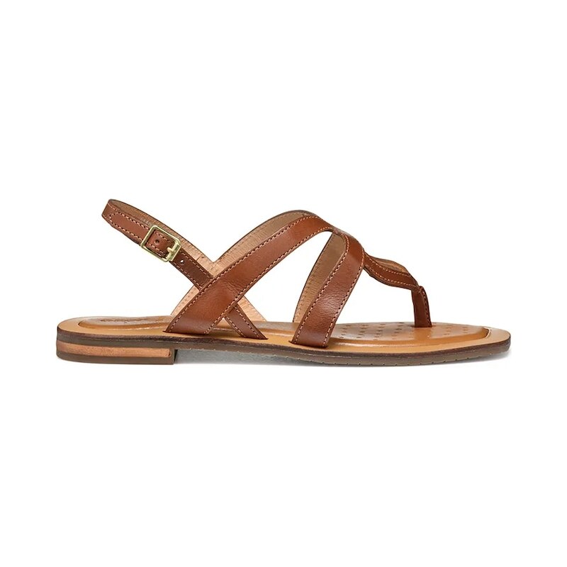 Kožené sandále Geox D SOZY QC C 66816590