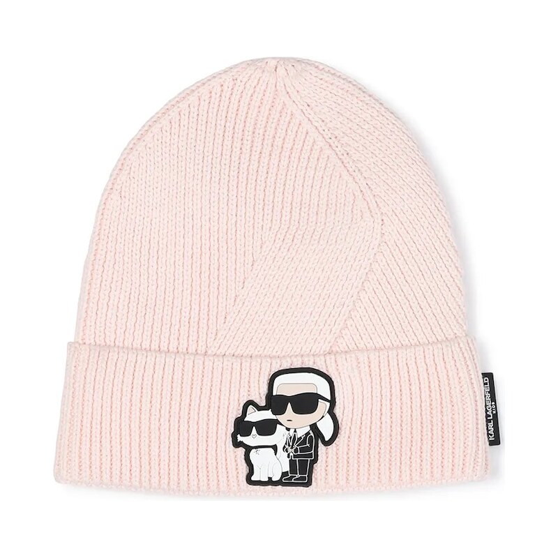 Detská bavlnená čiapka Karl Lagerfeld 65857418