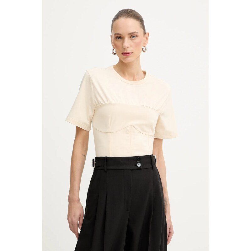 Bavlnené tričko Patrizia Pepe 67032986